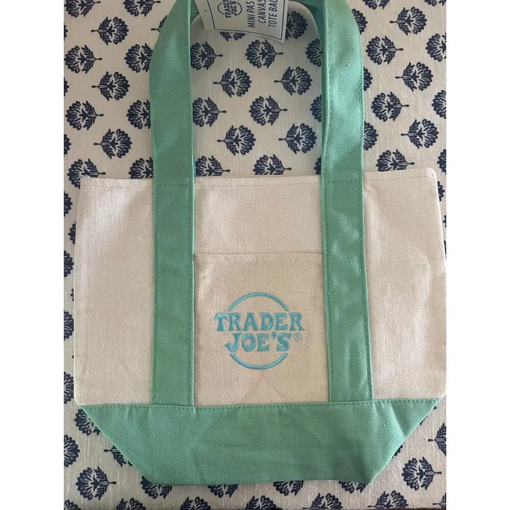 Disney Muppers Kermit, Piggy, Fozzy, Gonzo Custom Made Trader Joes Mini Tote - Picture 13 of 13